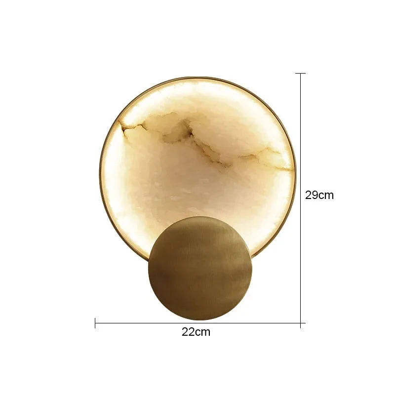 LED Light Gold Surface
