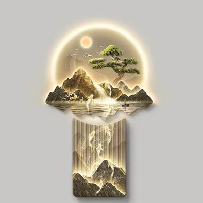 Modern LED Mural Light