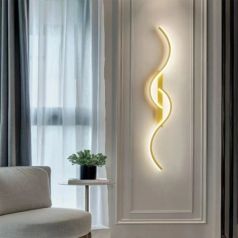 Modern LED Wall Lamp Long Strip