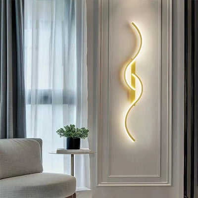 Modern LED Wall Lamp Long Strip