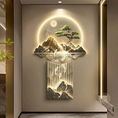 Modern LED Mural Light