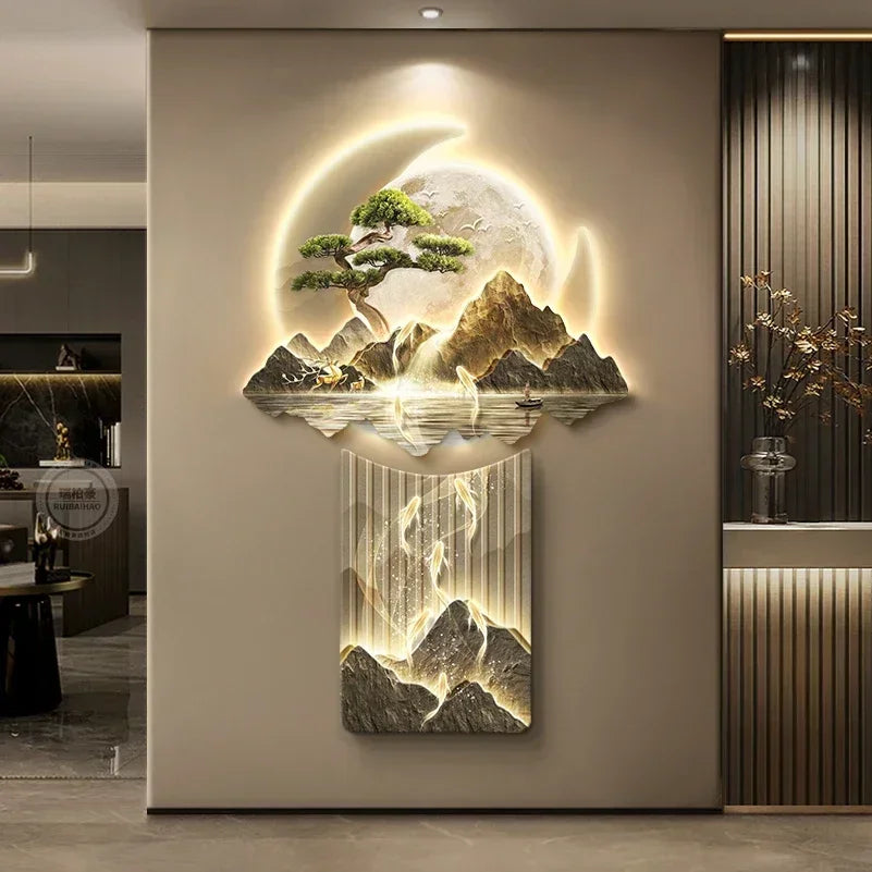 Modern LED Mural Light