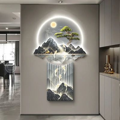 Modern LED Mural Light