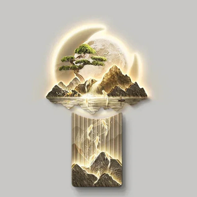 Modern LED Mural Light
