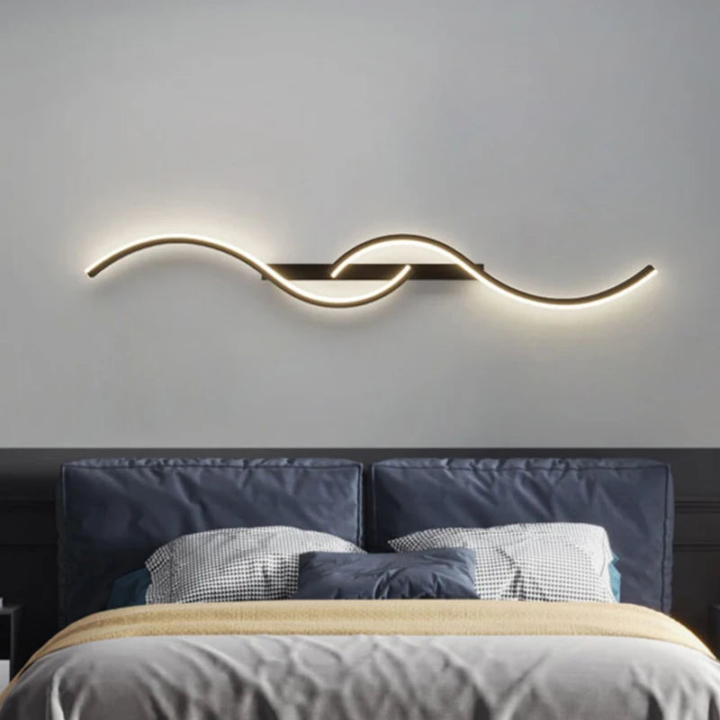 Modern LED Wall Lamp Long Strip