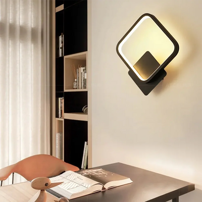 Modern LED Wall Lamp Round Square