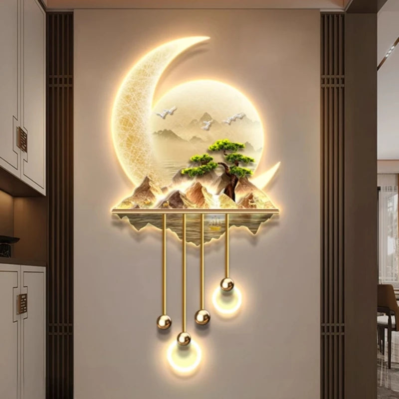 Modern LED Mural Light