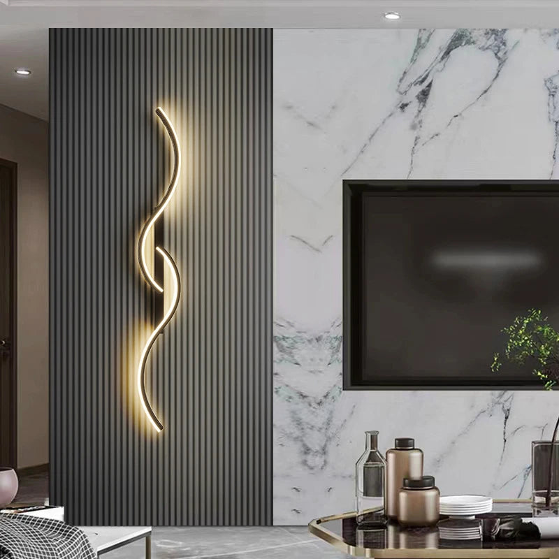 Modern LED Wall Lamp Long Strip