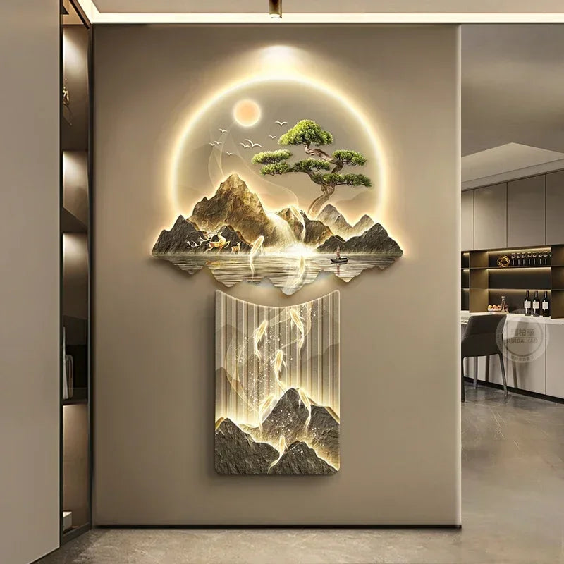 Modern LED Mural Light