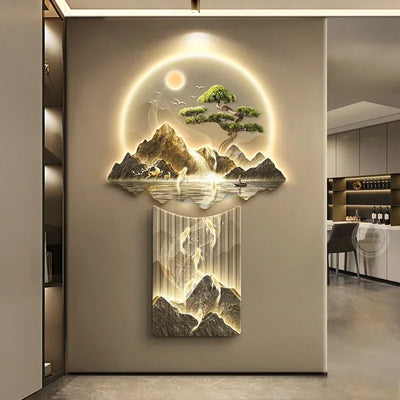 Modern LED Mural Light