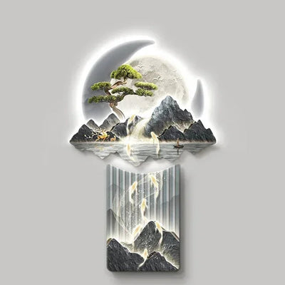 Modern LED Mural Light