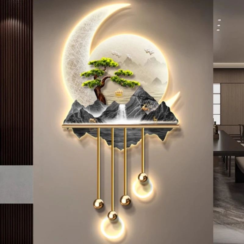 Modern LED Mural Light