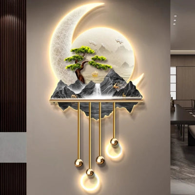 Modern LED Mural Light