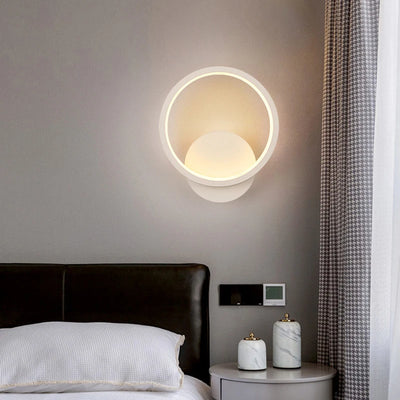 Modern LED Wall Lamp Round Square